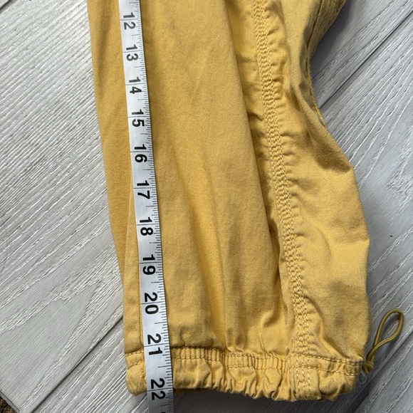 Golden yellow Cargo pants size 6, Style & Co. - Picture 9 of 10